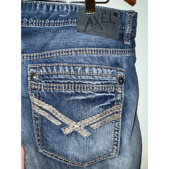 TK Axel MADISON Relaxed Straight Mens Denim Jeans Size 36x30 - Picture 9 of 12